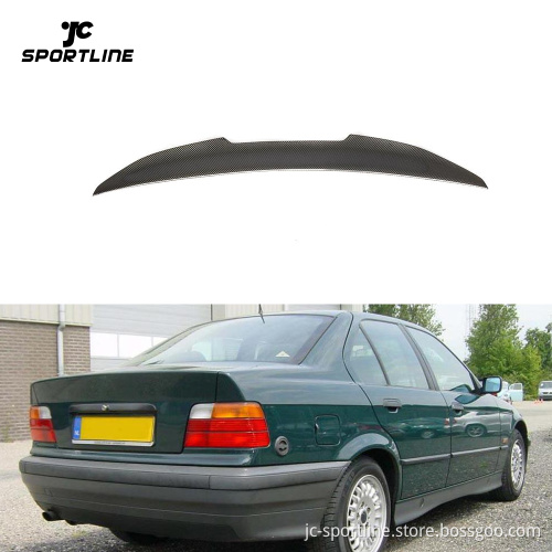 Carbon Fiber Rear Spoiler for BMW E36 318i 320i 325i 328i M3 (1991-1998)